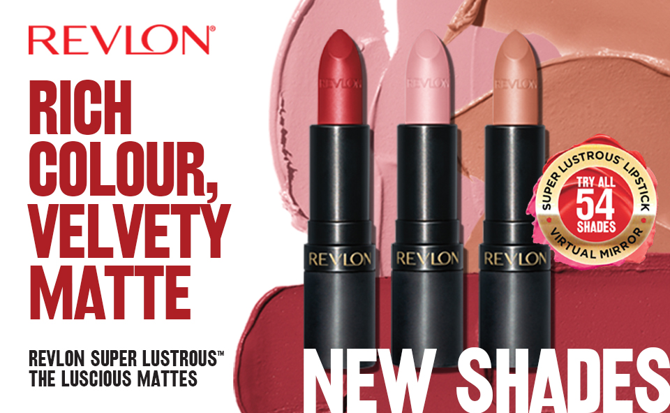 Buy Revlon Super Lustrous Mattes Lipstick Candy Addict Online at